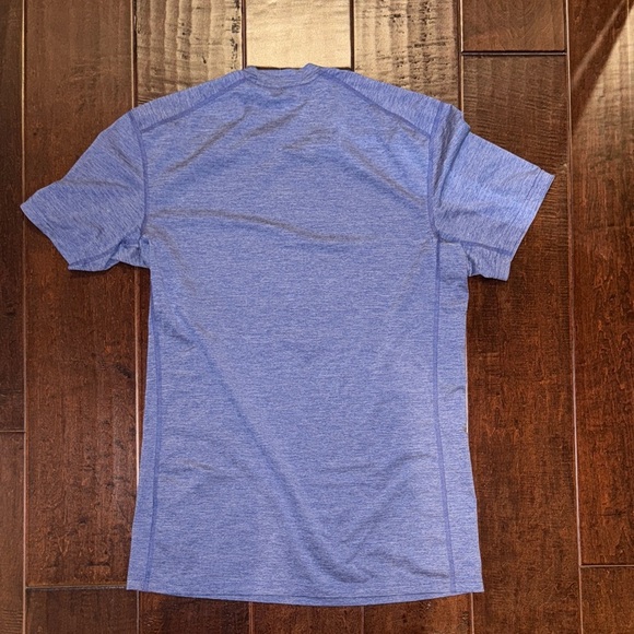 Nike Men's Blue Heather Short Sleeve Tee - Picture 3 of 4